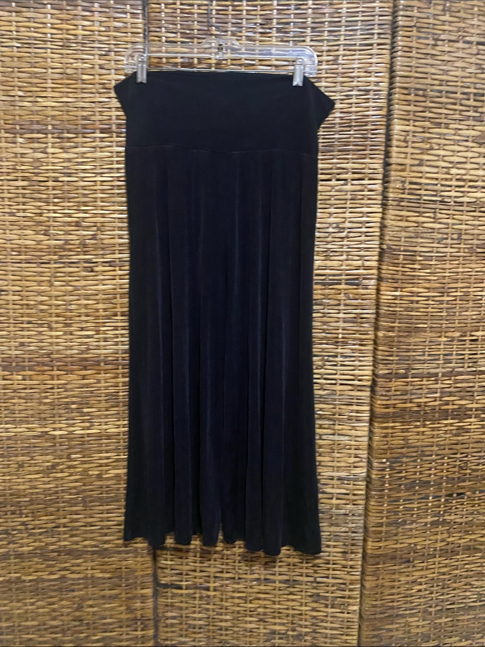 EUC French Laundry BLACK Palazzo Wide Leg Pants XL